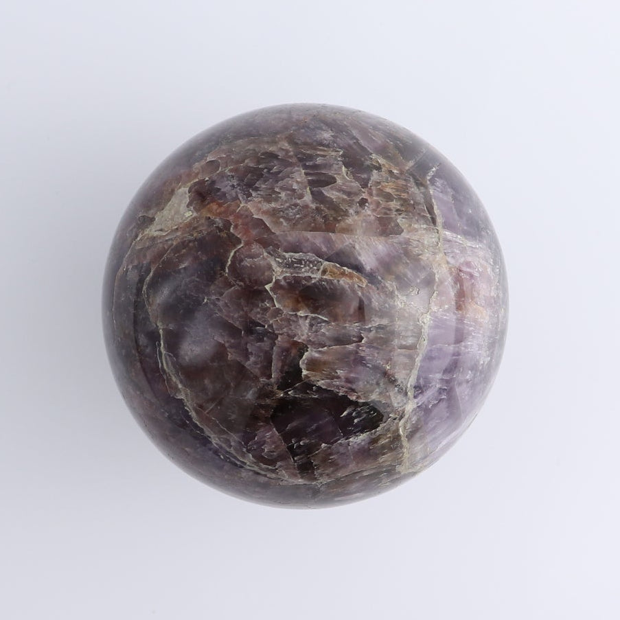Amethyst Cacoxenite Sphere