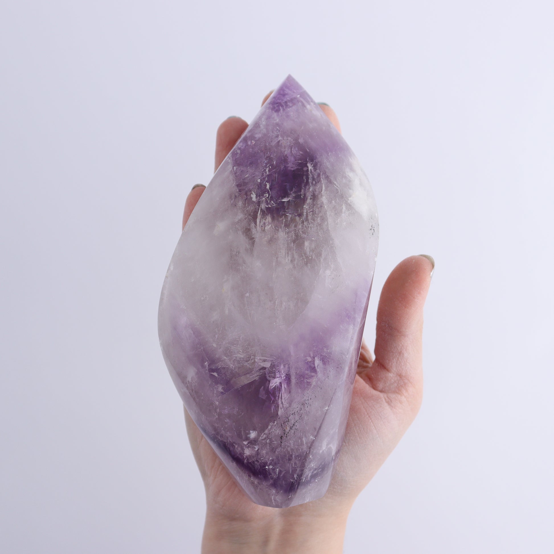 Amethyst Flames Set of 3 - Expert Wholesale and Supplier of Wholesale Crystals & Bulk Gemstones, ["Amethyst","Brazil","flames"]