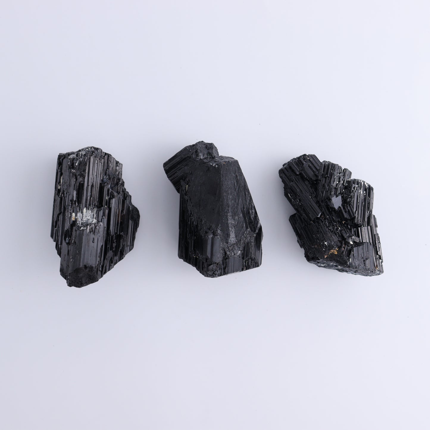 Black Tourmaline Roughs Set of 6 - Expert Wholesale and Supplier of Wholesale Crystals & Bulk Gemstones, ["Black Tourmaline","Madagascar","Rough","Tourmaline"]