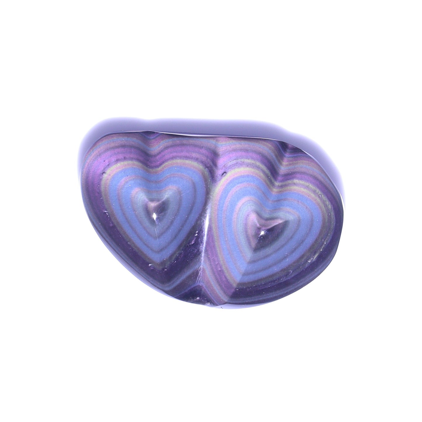 Rainbow Obsidian Heart Pairs Set of 3 - Expert Wholesale and Supplier of Wholesale Crystals & Bulk Gemstones, ["Hearts","Mexico","Obsidian","Rainbow Obsidian"]