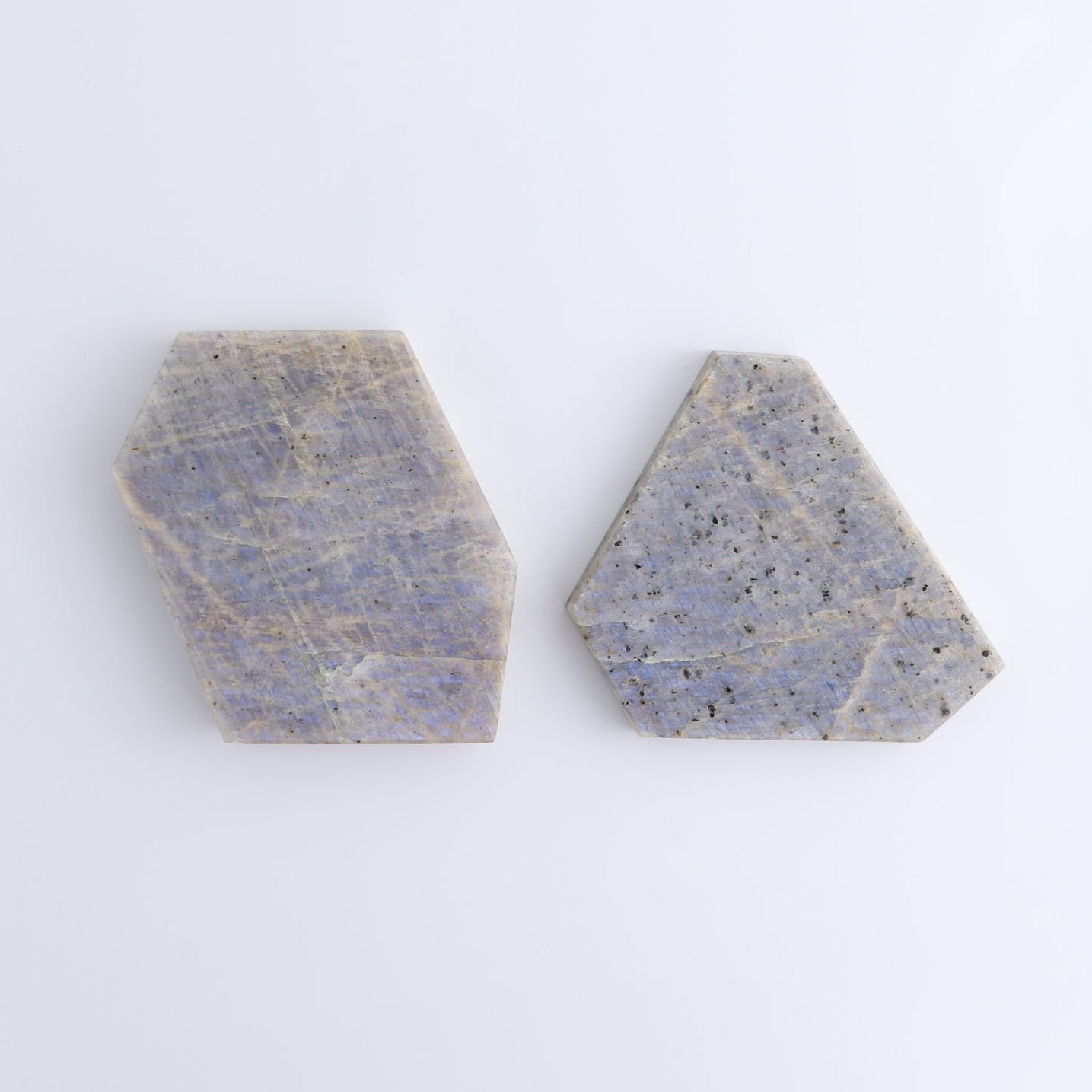 Moonstone Slices & Slabs Set of 5 | Mi Esperanza Minerals | Supplier of Crystals and Onyx