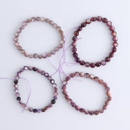 One Lepidolite Bracelet