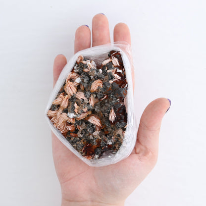 Cerussite Barite from Morocco Flat