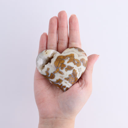 Brecciated Jasper Hearts & Freeforms Set of 10 - Expert Wholesale and Supplier of Wholesale Crystals & Bulk Gemstones, ["Brecciated Jasper","Freeform","Freeforms","Hearts","Indonesia"]