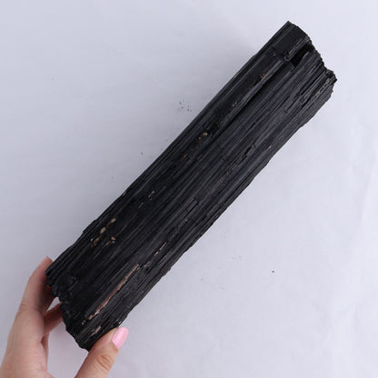 Black Tourmaline Log - Expert Wholesale and Supplier of Wholesale Crystals & Bulk Gemstones, ["Black Tourmaline","logs","Madagascar","Rough","Tourmaline"]