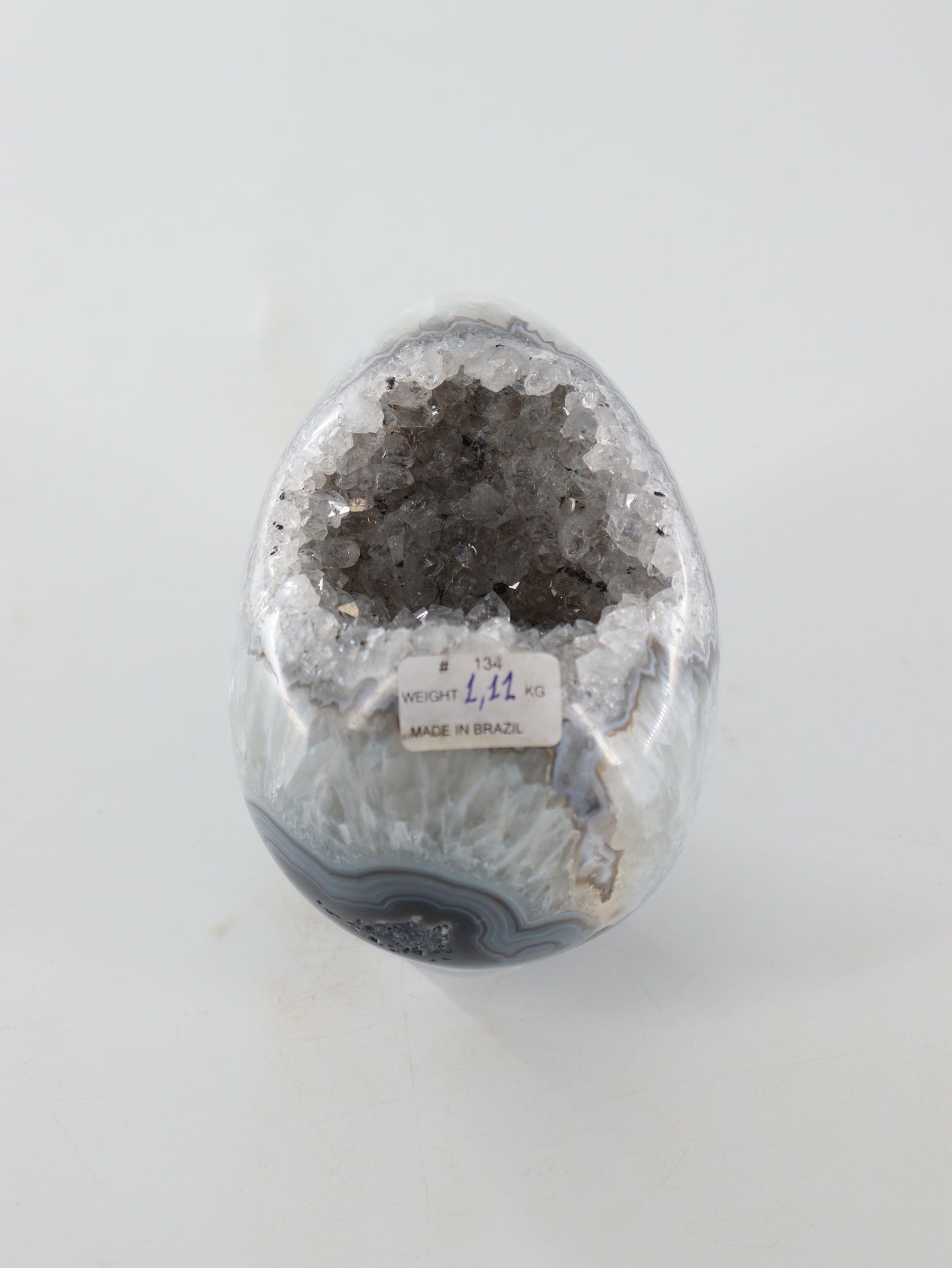 Agate Eggs Set of 2 - Expert Supplier of Wholesale Crystals & Bulk Gemstones
