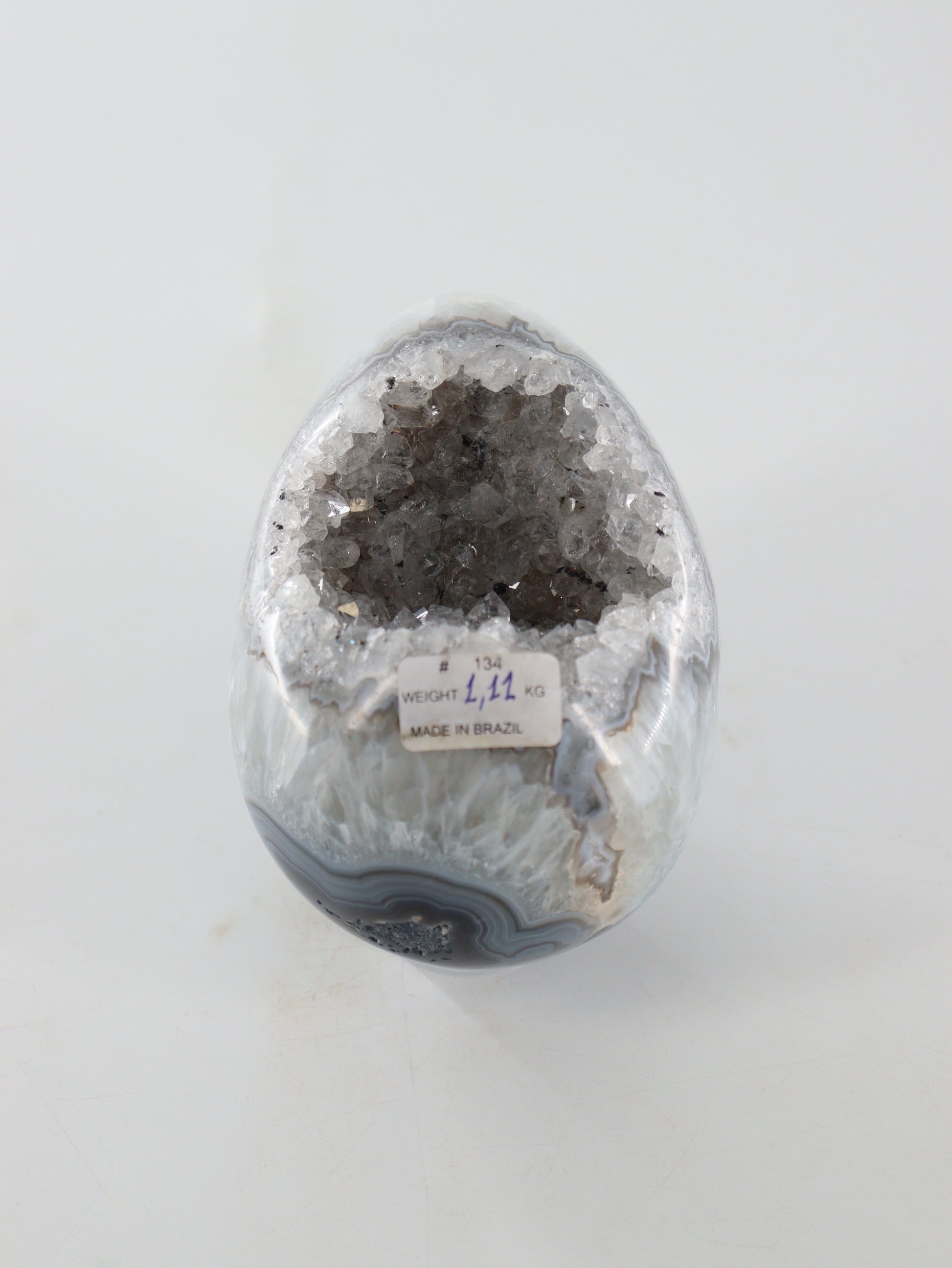 Agate Eggs Set of 2 - Expert Supplier of Wholesale Crystals & Bulk Gemstones