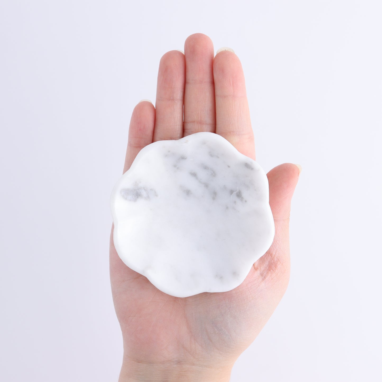 One White Marble Margarita Plate - Expert Wholesale and Supplier of Wholesale Crystals & Bulk Gemstones, ["Catalog Onyx","Marble","Margarita Plates","Mexico","White Marble"]