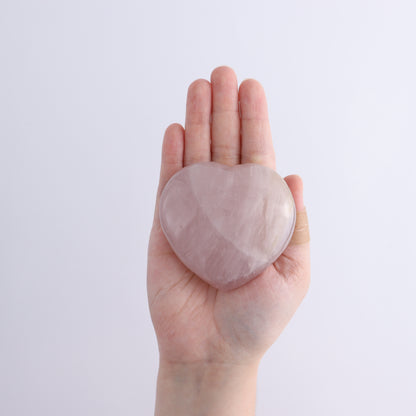 Rose Quartz Hearts Set of 6 - Expert Wholesale and Supplier of Wholesale Crystals & Bulk Gemstones, ["Hearts","Madagascar","Quartz","Rose Quartz"]