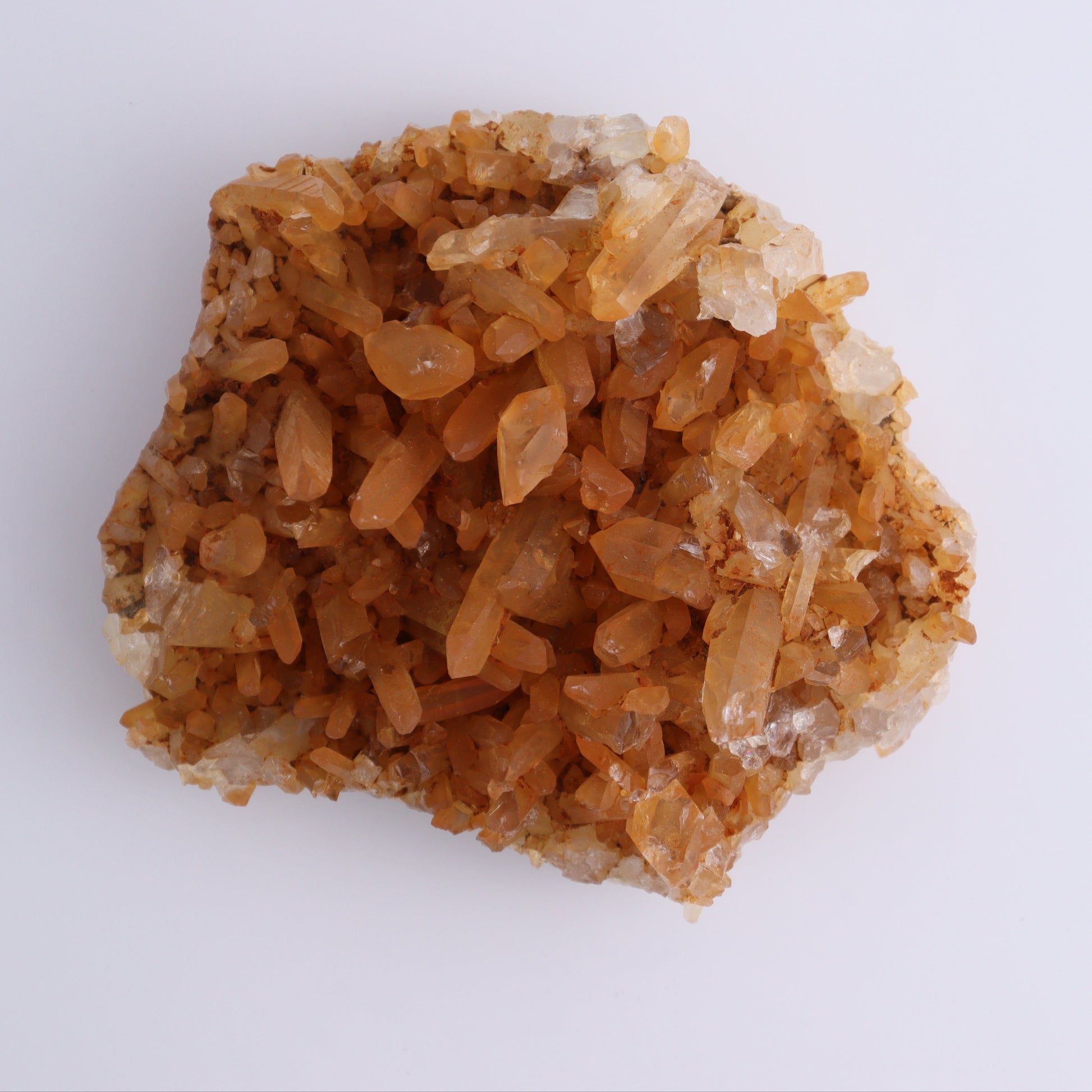Tangerine Quartz Clusters Set of 6 - Expert Wholesale and Supplier of Wholesale Crystals & Bulk Gemstones, ["Clusters","Quartz","Tangerine Quartz"]