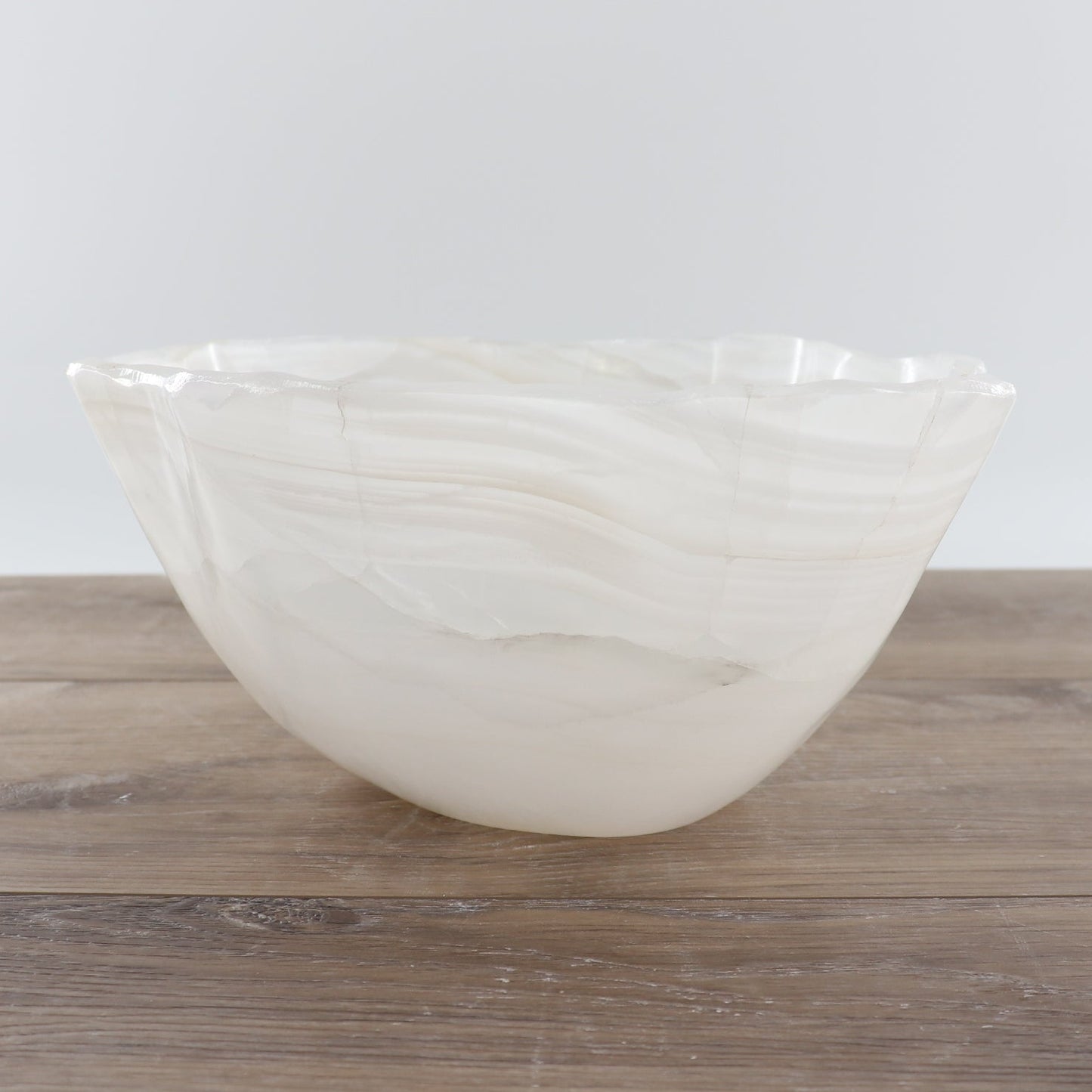 Mexican Onyx/Calcite Bowl 12"