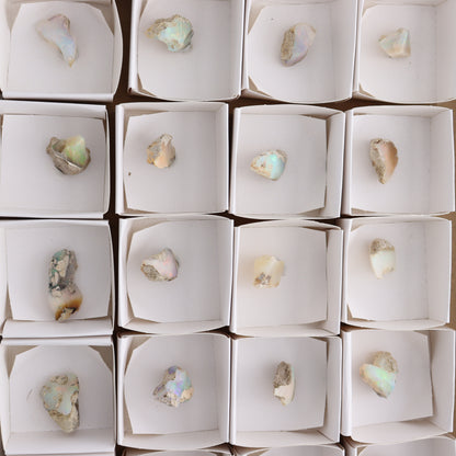 Ethiopian Opal Set of 24 - Expert Wholesale and Supplier of Wholesale Crystals & Bulk Gemstones, ["Ethiopia","ethiopian opal","Opal"]
