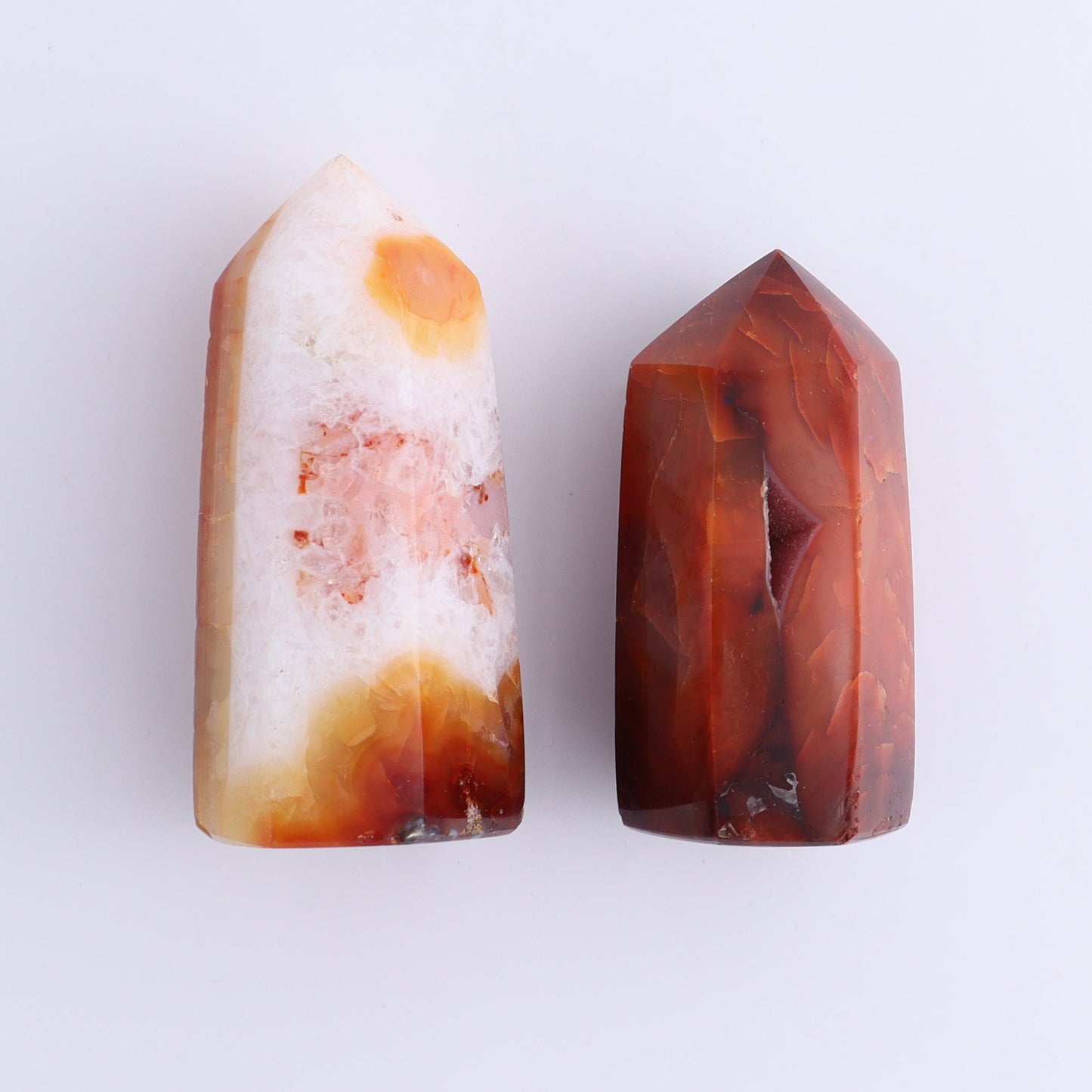 Carnelian Towers Set of 12 - Expert Wholesale and Supplier of Wholesale Crystals & Bulk Gemstones, ["carnelian","Madagascar","Towers"]