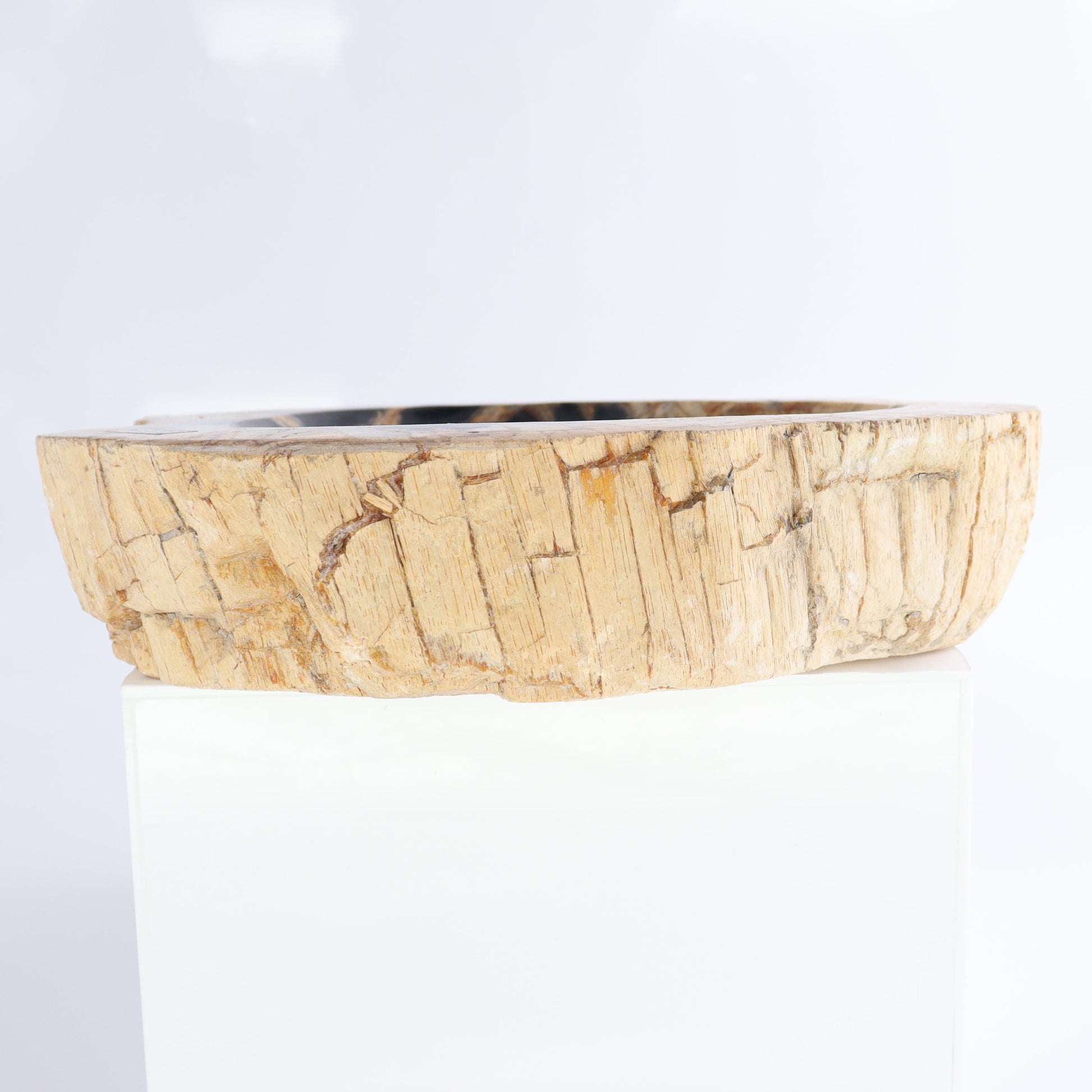 Petrified Wood Bowls Set of 2 - Expert Wholesale and Supplier of Wholesale Crystals & Bulk Gemstones, ["Bowls","Indonesia","Petrified Wood"]