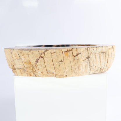 Petrified Wood Bowls Set of 2 - Expert Wholesale and Supplier of Wholesale Crystals & Bulk Gemstones, ["Bowls","Indonesia","Petrified Wood"]