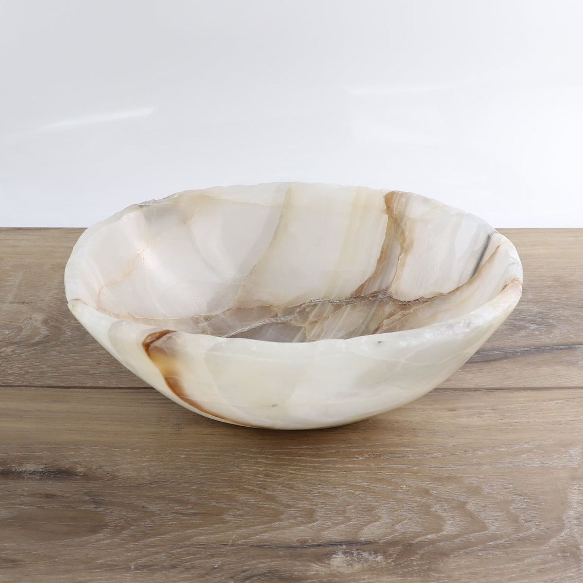 Mexican Onyx/Calcite Bowl 10"