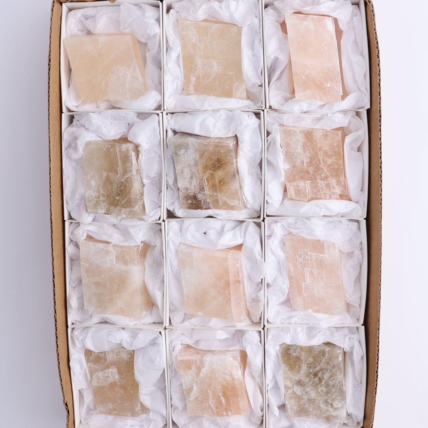 Optical Calcite Set of 12