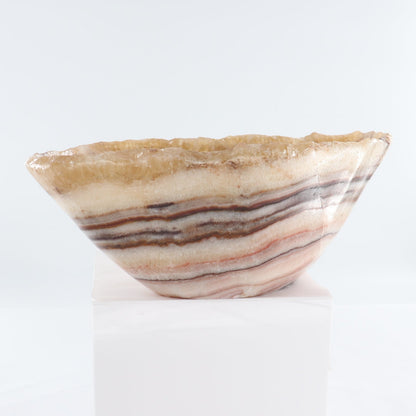 Mexican Onyx/Calcite Bowl 15"