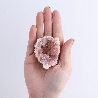 Pink Amethyst Clusters Set of 12