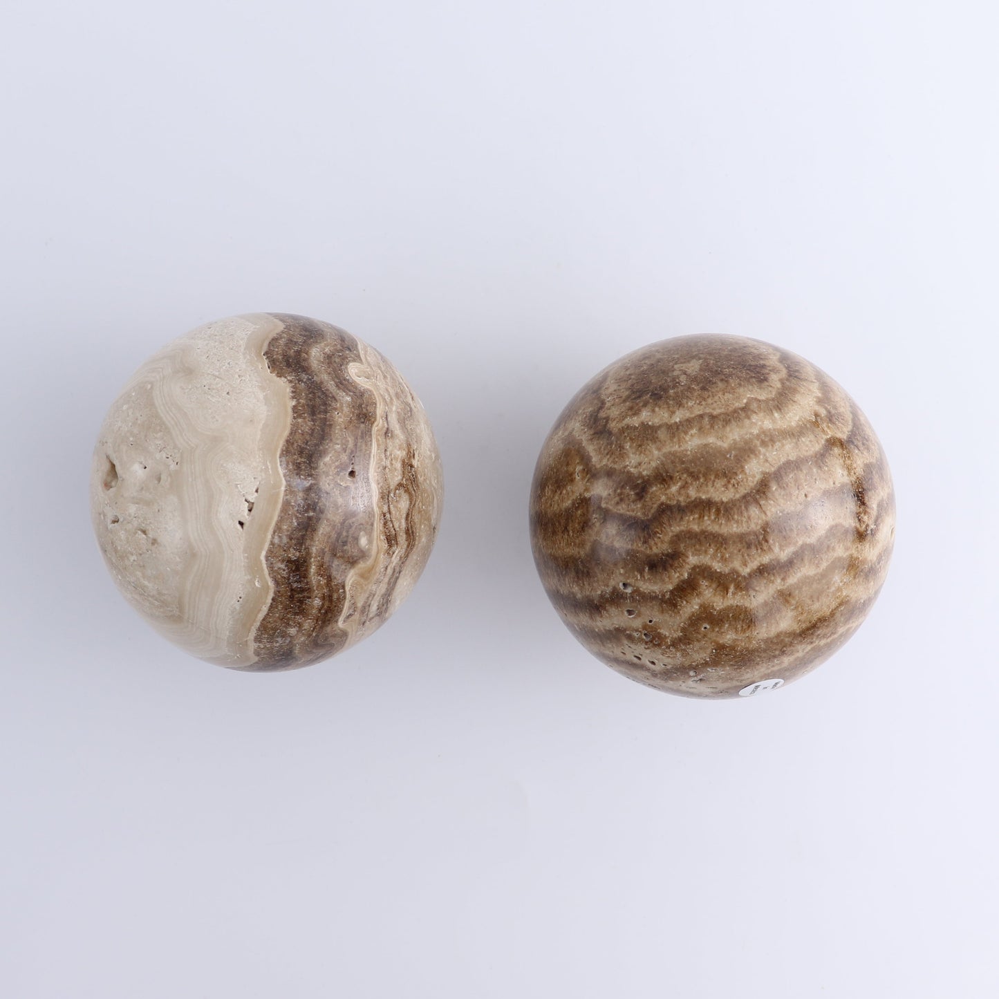 One Mexican Onyx/Calcite Chocolate Sphere 10 cm - Expert Wholesale and Supplier of Wholesale Crystals & Bulk Gemstones, ["Calcite","close_70","Mexico","onyx","Spheres"]