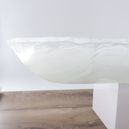 Mexican Onyx/Calcite Canoe Bowl - Expert Wholesale and Supplier of Wholesale Crystals & Bulk Gemstones, ["Bowls","Calcite","canoe","Mexico","onyx"]
