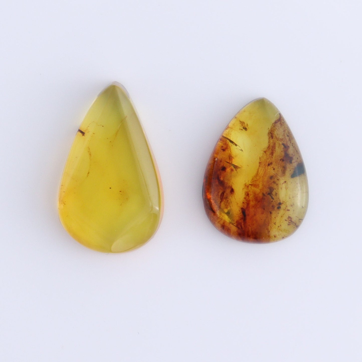 Chiapas Mexico Amber Cabs Set of 8 - Expert Wholesale and Supplier of Wholesale Crystals & Bulk Gemstones, ["Amber","Cabs","Chiapas Amber","Mexico"]