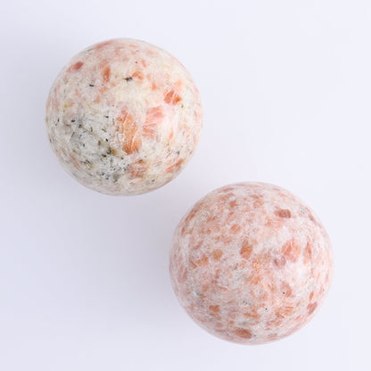Sunstone Spheres Set of 5 - Expert Wholesale and Supplier of Wholesale Crystals & Bulk Gemstones, ["Spheres","Sunstone"]