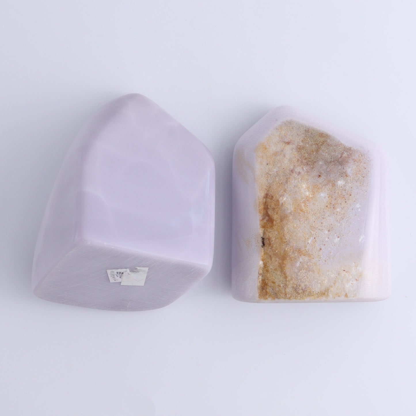 Lavender Fluorite Freeform Set of 2 - Expert Wholesale and Supplier of Wholesale Crystals & Bulk Gemstones, ["Fluorite","Freeform","Freeforms","Lavender Fluorite","Mexico"]