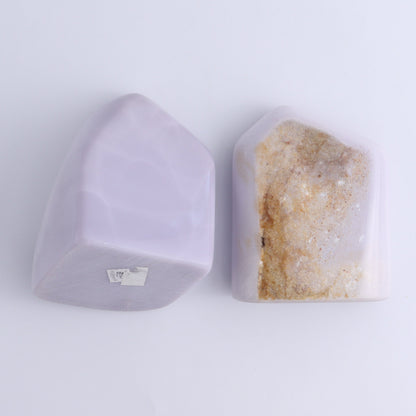 Lavender Fluorite Freeform Set of 2 - Expert Wholesale and Supplier of Wholesale Crystals & Bulk Gemstones, ["Fluorite","Freeform","Freeforms","Lavender Fluorite","Mexico"]