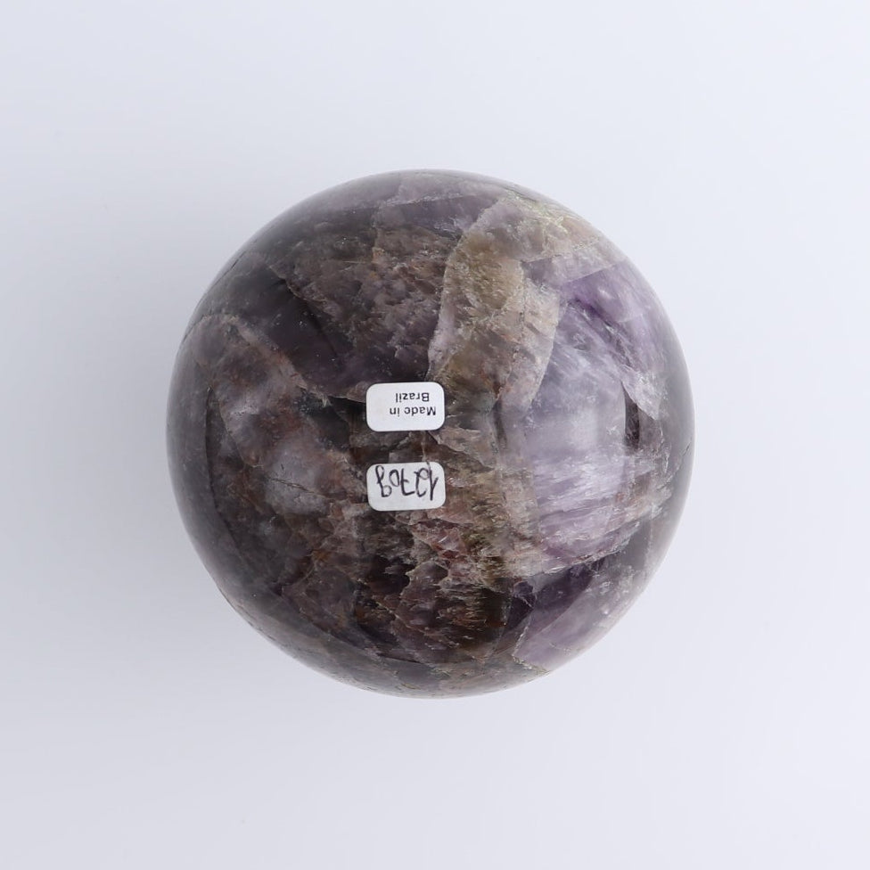 Amethyst Cacoxenite Sphere
