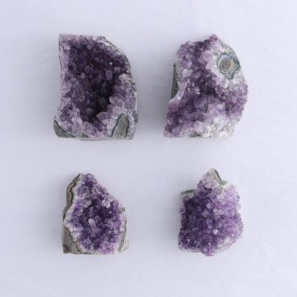Uruguay Amethyst Cut Base Set of 12 - Expert Wholesale and Supplier of Wholesale Crystals & Bulk Gemstones, ["Amethyst","Cut Base","Uruguay"]