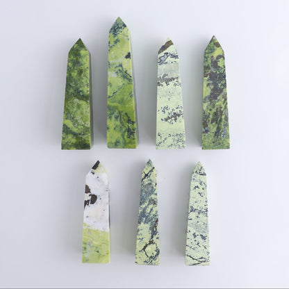 Serpentine Obelisk Set of 7