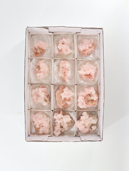 Halite Flat Set of 12 - Expert Supplier of Wholesale Crystals & Bulk Gemstones