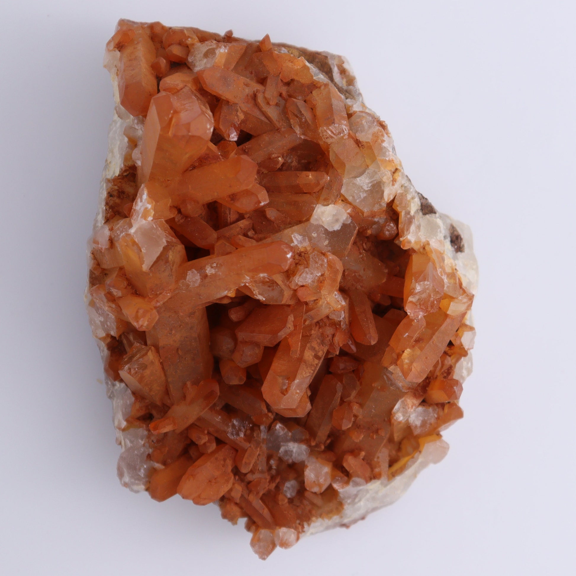 Tangerine Quartz Clusters Set of 6 - Expert Wholesale and Supplier of Wholesale Crystals & Bulk Gemstones, ["Clusters","Quartz","Tangerine Quartz"]