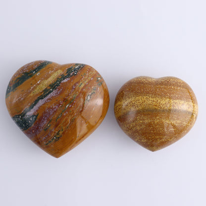 Ocean Jasper Hearts Set of 4 - Expert Wholesale and Supplier of Wholesale Crystals & Bulk Gemstones, ["close_50","Hearts","Madagascar","Ocean Jasper"]