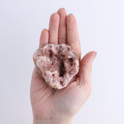 Pink Amethyst Clusters Set of 12