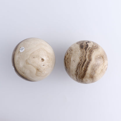 One Mexican Onyx/Calcite Chocolate Sphere 10 cm - Expert Wholesale and Supplier of Wholesale Crystals & Bulk Gemstones, ["Calcite","close_70","Mexico","onyx","Spheres"]
