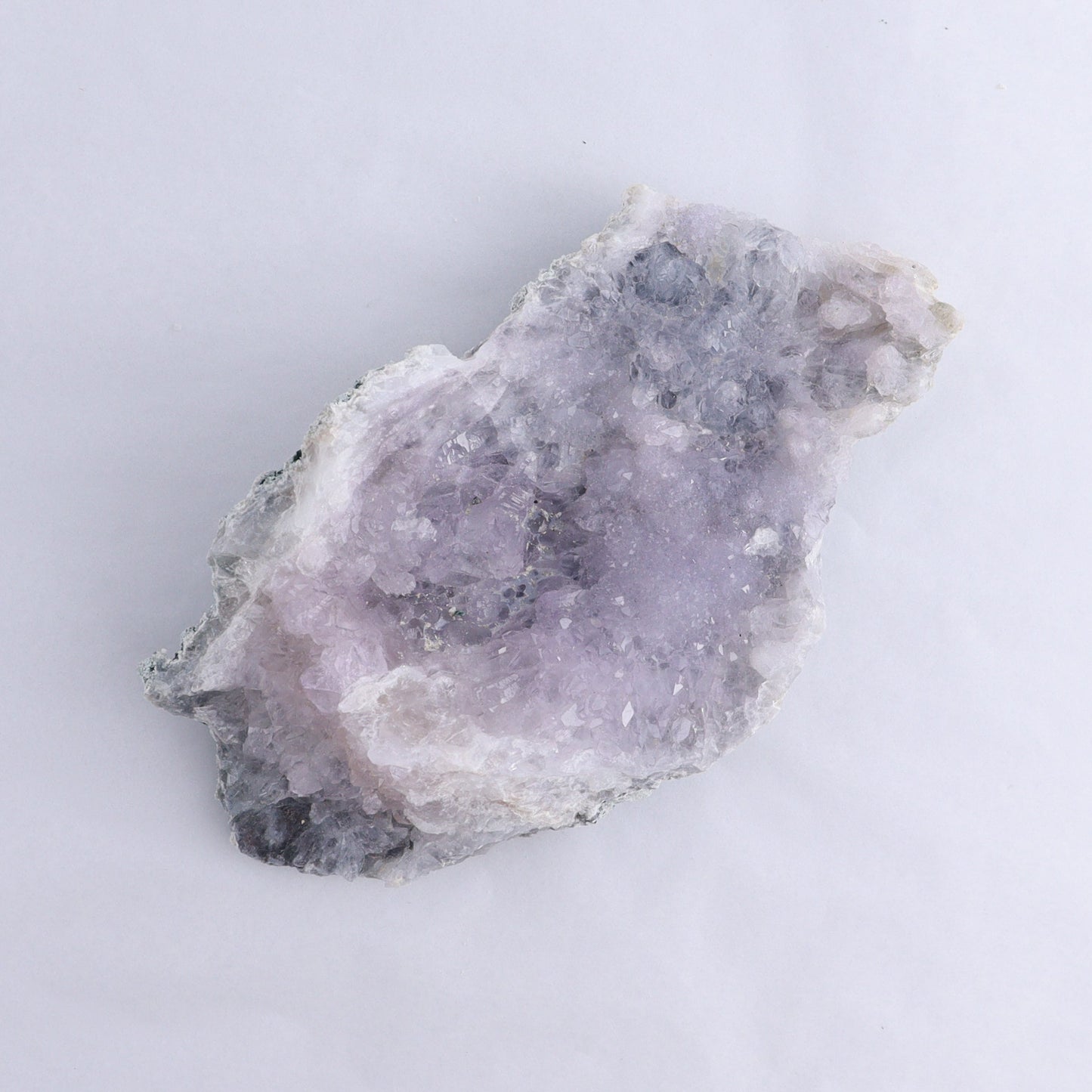 Amethyst Flower Clusters Set of 3