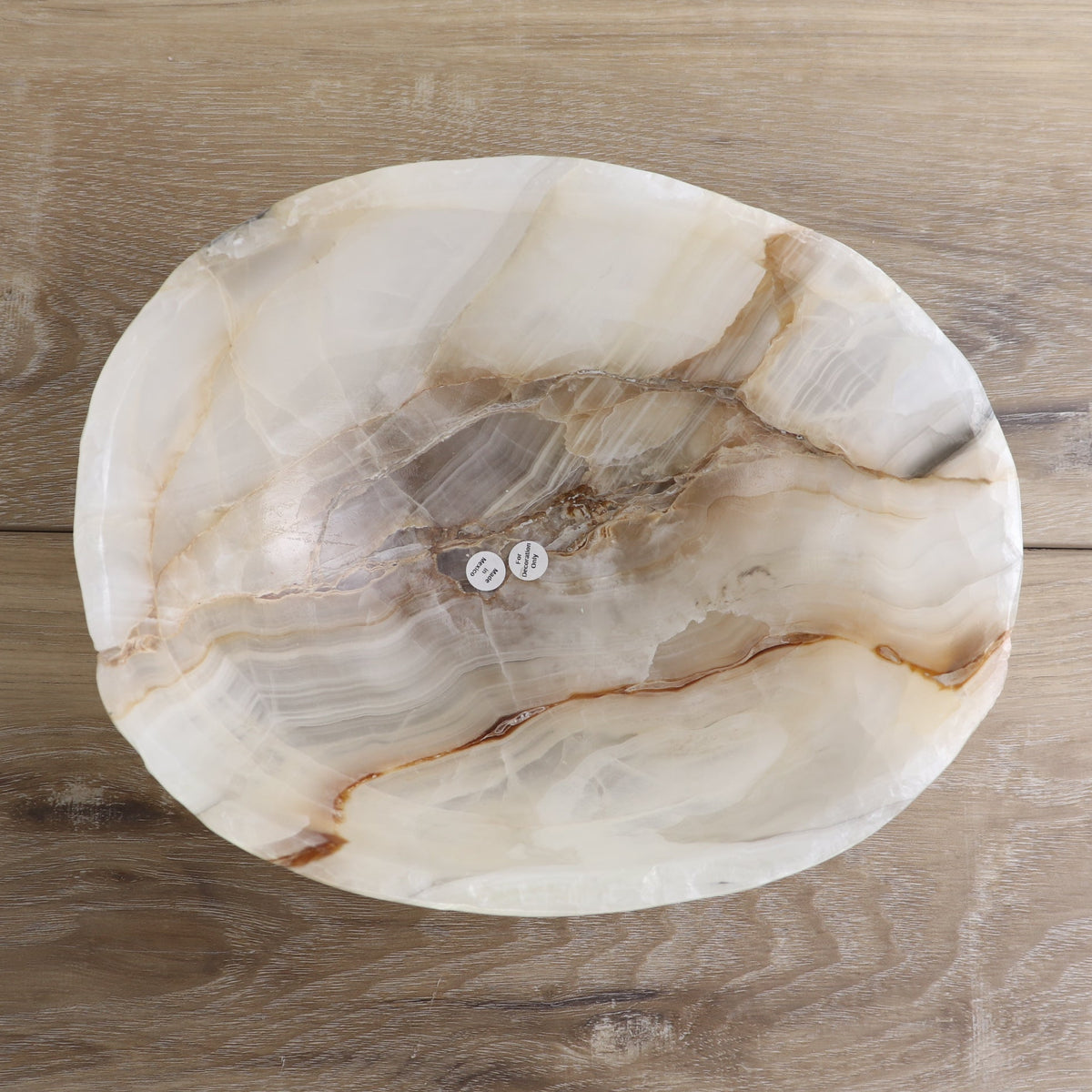 Mexican Onyx/Calcite Bowl 10"