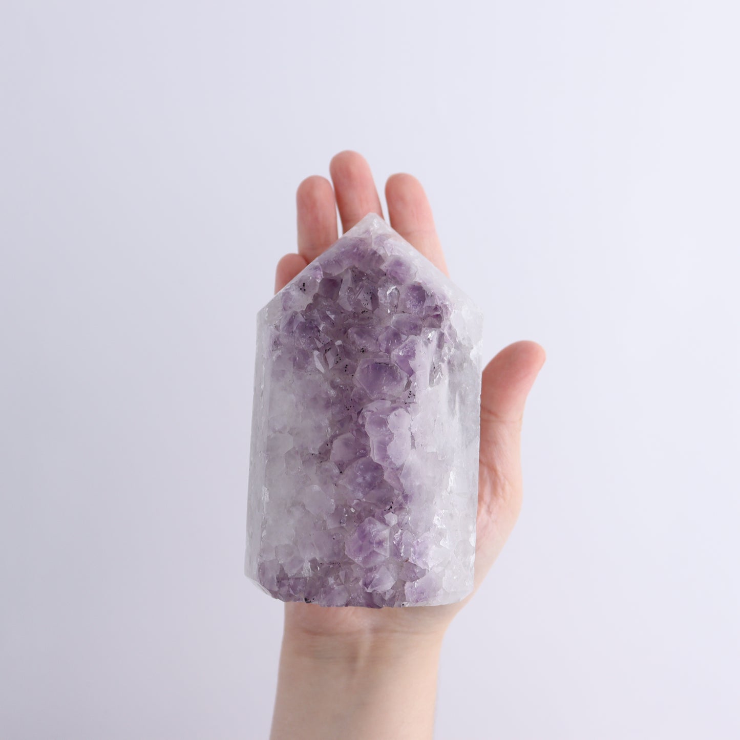 Uruguay Amethyst Towers Set of 2 - Expert Wholesale and Supplier of Wholesale Crystals & Bulk Gemstones, ["Amethyst","Towers","Uruguay"]