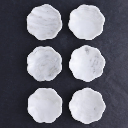 One White Marble Margarita Plate - Expert Wholesale and Supplier of Wholesale Crystals & Bulk Gemstones, ["Catalog Onyx","Marble","Margarita Plates","Mexico","White Marble"]