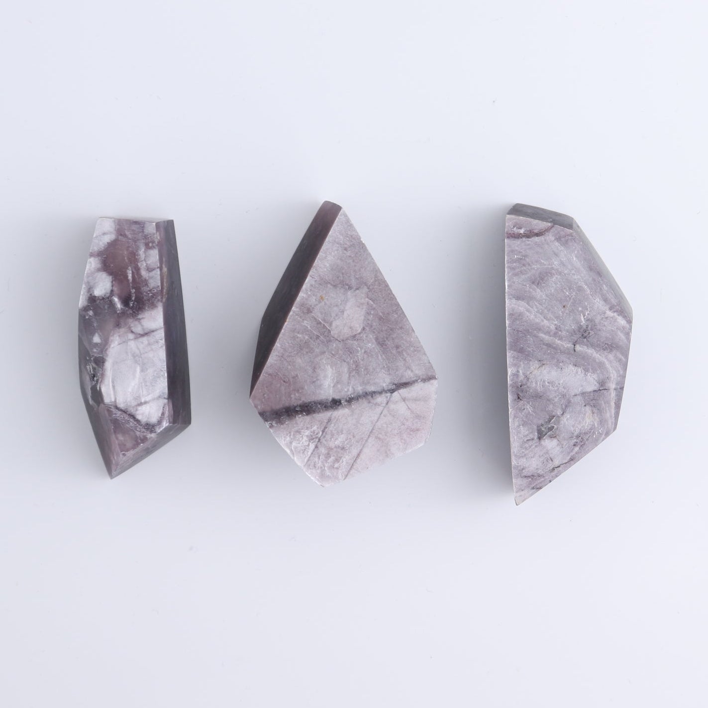 Lepidolite Freeforms Set of 12