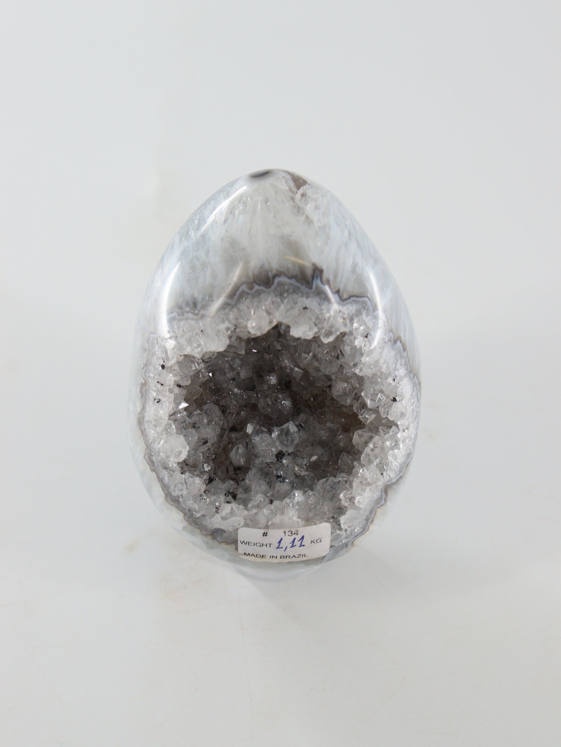 Agate Eggs Set of 2 - Expert Supplier of Wholesale Crystals & Bulk Gemstones