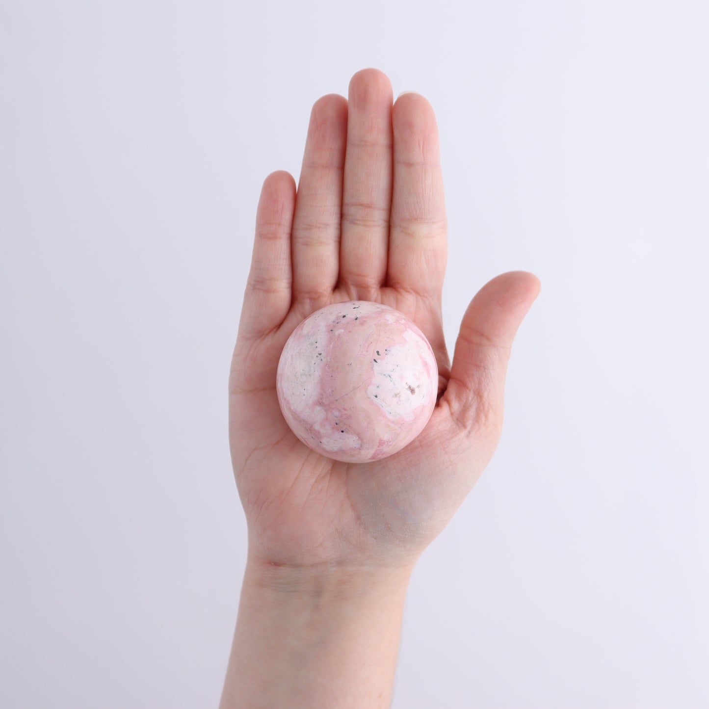 Rhodonite Spheres Set of 9 - Expert Wholesale and Supplier of Wholesale Crystals & Bulk Gemstones, ["Peru","Rhodonite","Spheres"]