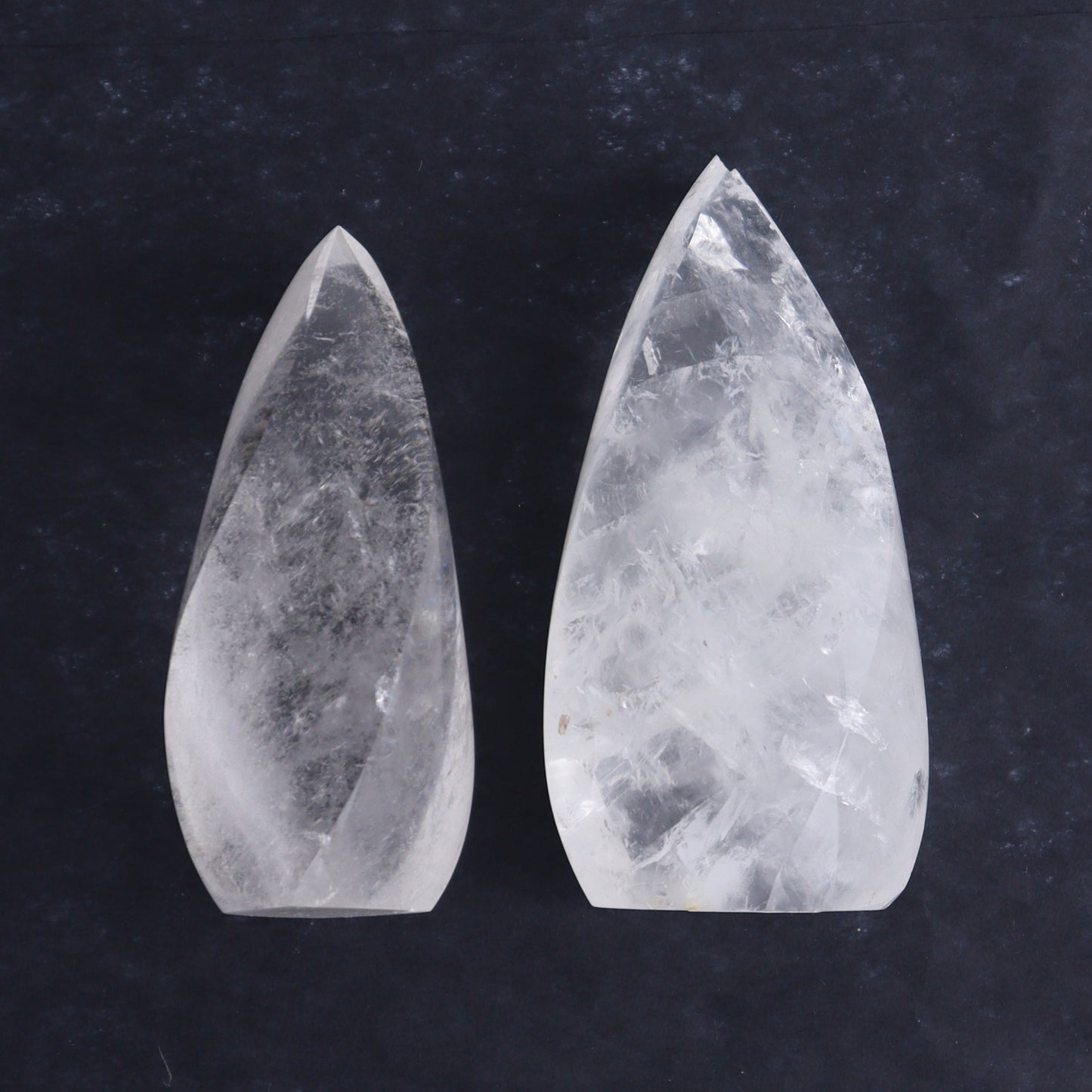 Imperfect Clear Quartz Flames Set of 6 - Expert Wholesale and Supplier of Wholesale Crystals & Bulk Gemstones, ["Brazil","Clear Quartz","flames","Quartz"]