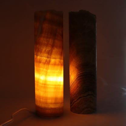 Onyx Lamps Set of 2 - Expert Wholesale and Supplier of Wholesale Crystals & Bulk Gemstones, ["Lamps","Mexico","onyx"]