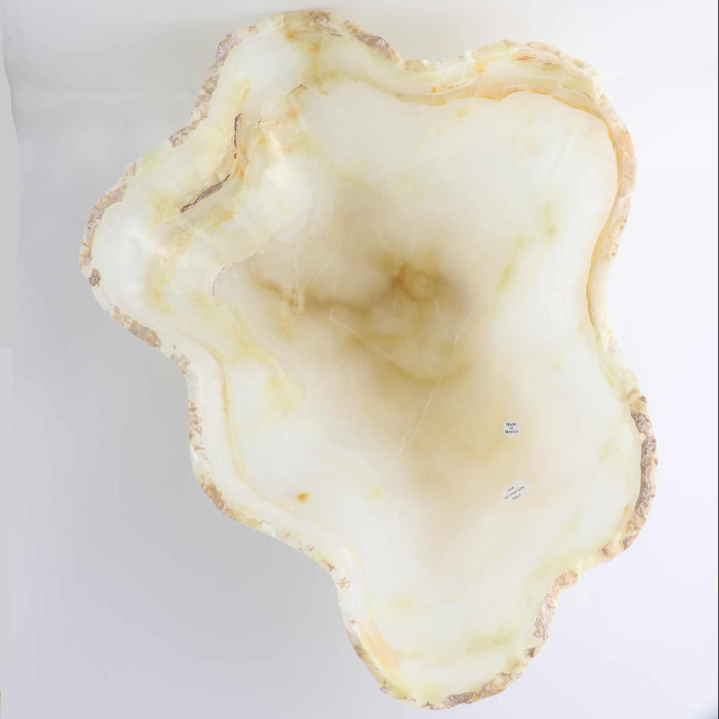 Mexican Onyx/Calcite Bowl 18"