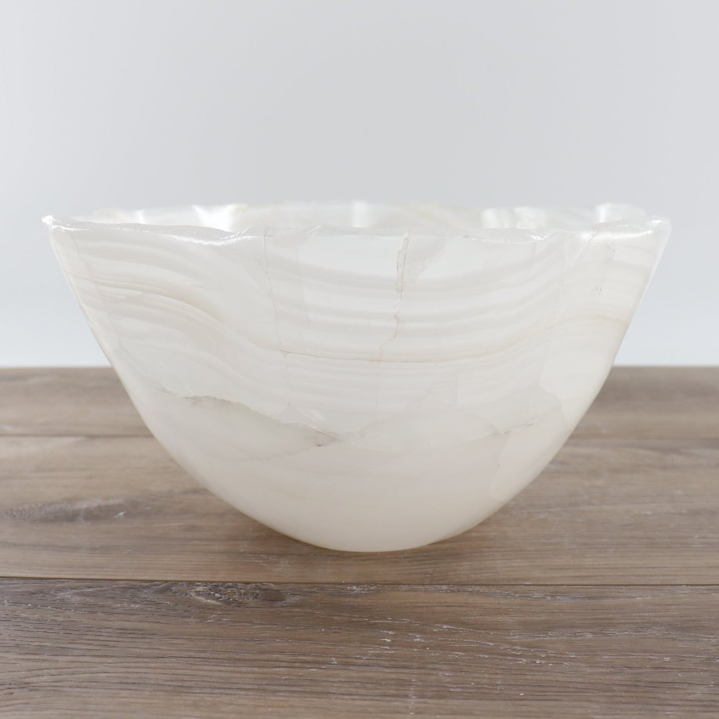 Mexican Onyx/Calcite Bowl 12"
