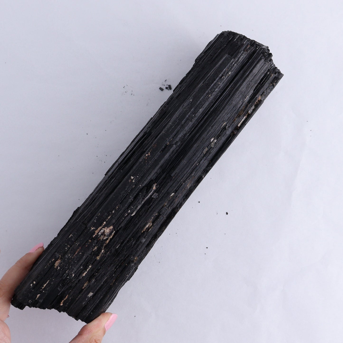 Black Tourmaline Log - Expert Wholesale and Supplier of Wholesale Crystals & Bulk Gemstones, ["Black Tourmaline","logs","Madagascar","Rough","Tourmaline"]