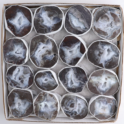 Agate Geodes Set of 16